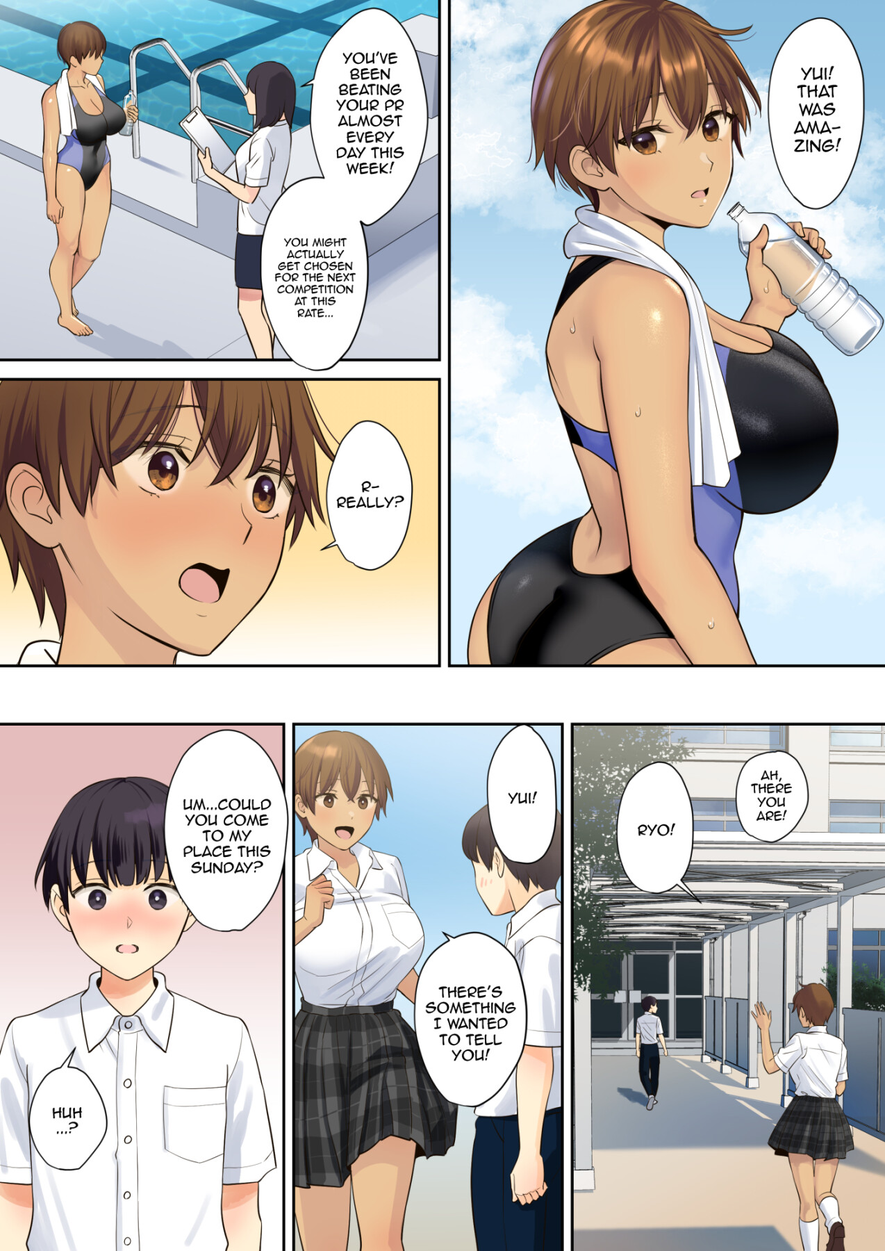 Hentai Manga Comic-A Story About a Boy Getting His Virginity Stolen by His (Girl) Friend's Mom 2-Read-49